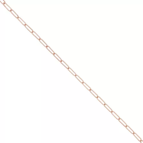 Catena rettangolare 1.9 mm -Rosa gold filled x50cm