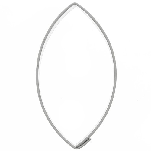 Stampo in acciaio inossidabile per modellare 46x25 mm - Navetta x1