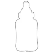 Stampo in acciaio inossidabile per modellazione 70x31 mm - Bottiglia x1