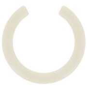 Distanziatore semitondo in resina 41 mm - Ecru x1