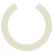 Distanziatore semitondo in resina 41 mm - Ecru x1