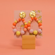 Porta carte di legno - porta biglietti da visita - 3 cm Naturale x1