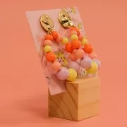 Porta carte di legno - porta biglietti da visita - 3 cm Naturale x1