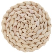 Sottobicchiere in rattan intrecciato 11cm da personalizzare - Naturale x1|raw }}