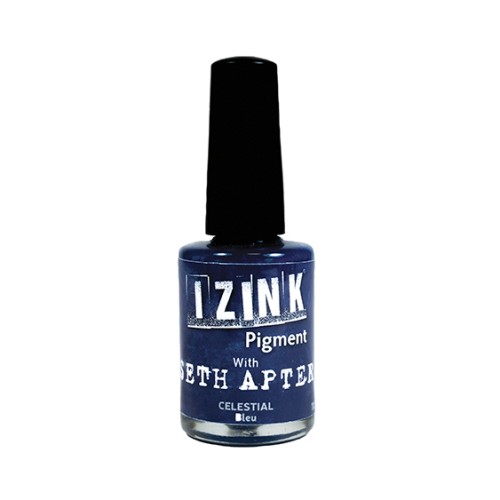 Inchiostro Aladine Pigment Izink - Opaque Covering Media Mix - Blu x11.5ml