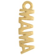 Ciondolo "Mama" 12x3.5 mm - Dorato x1|raw }}