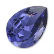 Cabochon PureCrystal 4320 pera mm. 14x10 Tanzanite