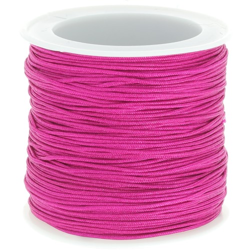 Filo nylon trecciato mm. 0.8 Dark Fuschia x m.50