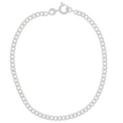 Bracciale a maglia Rombo striato 2,9 mm - Argento 925 x18cm|raw }}