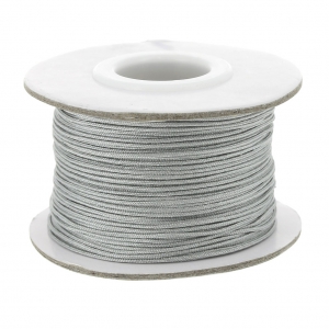 Filo nylon trecciato mm. 0.8 Grigio x m.50