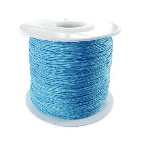 Filo nylon trecciato mm. 0.8 Medium Blue x m.50