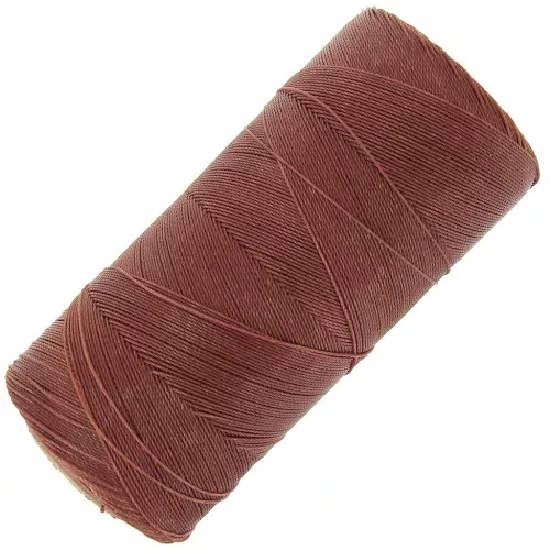 Filo cerato Linhasita per micro macramè 0,35 mm Old Copper (25) x448 m
