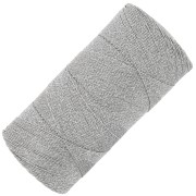 Bobina di filo cerato Linhasita per micro macramè 0,35 mm - Argento (Prata) x448m|raw }}
