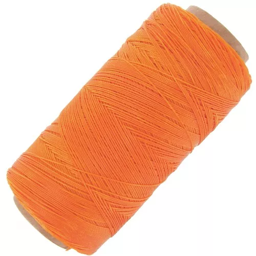 Bobina di filo cerato Linhasita per micro macramè 0,35 mm - Topazio chiaro (38) x448m