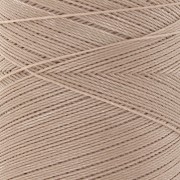 Bobina di filo cerato Linhasita per micro macramè 0,35 mm - Vaniglia (531) x448m
