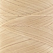 Bobina di filo cerato Linhasita per micro macramè 0,35 mm - Paglia (18) x448m