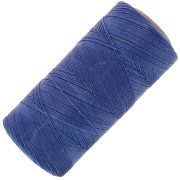 Bobina di filo cerato Linhasita per micro macramè 0,35 mm - Lapis Blue (298) x448m|raw }}
