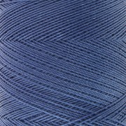 Bobina di filo cerato Linhasita per micro macramè 0,35 mm Dark Jean Blue (275) x448m