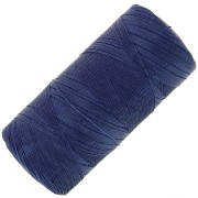 Bobina di filo cerato Linhasita per micro macramè 0,35 mm - Blu Navy (70) x448m|raw }}