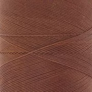Bobina di filo cerato Linhasita per micro macramè 0,35 mm - Marrone (631) x448m
