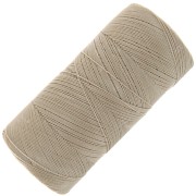 Bobina di filo cerato Linhasita per micro macramè 0,35 mm - Beige (05) x448m|raw }}