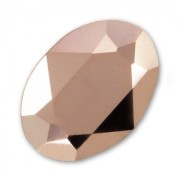 Cabochon PureCrystal 4120 ovale mm. 8x6 Crystal Rose Gold|raw }}