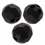 Sfere Sfaccettate cristallo Preciosa 4 mm - Jet x20