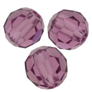 Sfere Sfaccettate cristallo Preciosa 4 mm - Amethyst x20