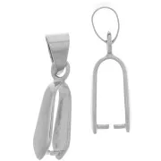 Ganci pendenti mm. 25 rodio x1