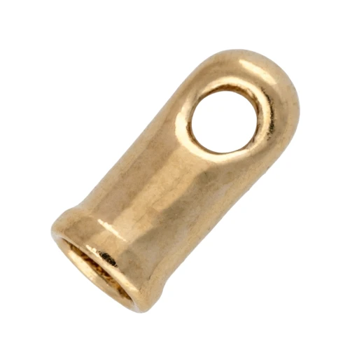 Terminali per cordone da 1.2 mm - Placcato oro 3 micron x4