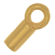 Terminali per cordone da 1.6 mm - Placcato oro 3 micron x4