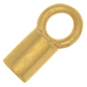 Terminali per cordone da 26 mm - Placcato oro 3 micron x4|raw }}