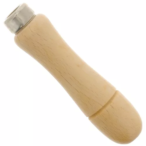 Manico in legno per lima 80x19 mm - Naturale x1