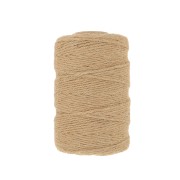Bobina di filo di juta 1 mm - Naturale x160m|raw }}