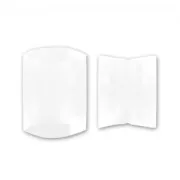 Scatolina di cartoncino cm. 7x7.5x2.3 5 Bianco x1