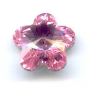 Cabochon Fleur PureCrystal 4744 10 mm Rosa chiaro x1