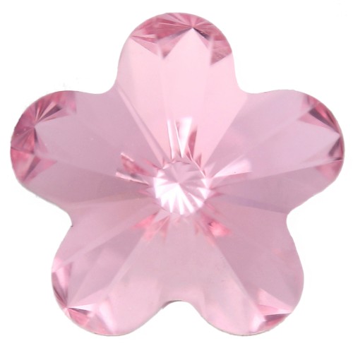 Cabochon Fleur PureCrystal 4744 10 mm Rosa chiaro x1