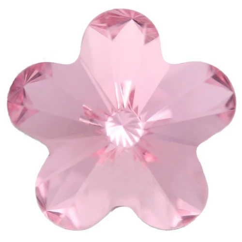 Cabochon Fleur PureCrystal 4744 10 mm Rosa chiaro x1
