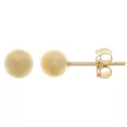 Orecchini a perno 5 mm - Gold Filled x2