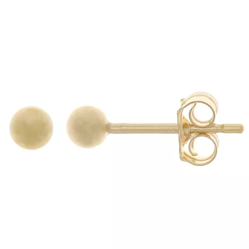 Orecchini a perno 3 mm - Gold filled x2