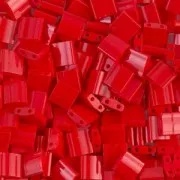 Miyuki Tila Beads 5x5x1.9 mm TL-0408 - Opaque Red x10g