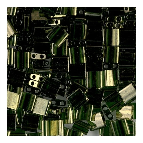 Miyuki Tila Beads 5x5x1.9 mm TL-0306 -  Olive Gold Luster x10g