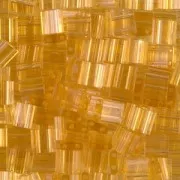 Miyuki Tila Beads 5x5x1.9 mm TL-0132 - Tr Lt Topaz x10g