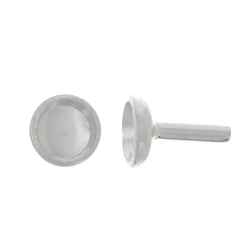 Perno portacabochon 3 mm - Argento 925 x1