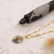 Perno portacabochon 6 mm - Argento 925 x1