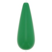 Perlina di resina pera 40x16 mm - Verde x1|raw }}