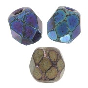 Sfaccettate mm. 3 Jet Purple Iris x50|raw }}