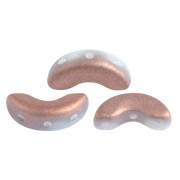 Arcos® di Puca® 5x10 mm Opaque White Mat Capri Gold x10g|raw }}