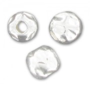 Tonde sgualcite 5 mm Argento 925 x5