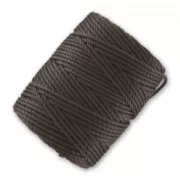 Filo C-Lon Tex 400 Bead Cord mm. 0,90 Charcoal x m. 35
